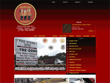 Tablet Screenshot of pinestrawking.com